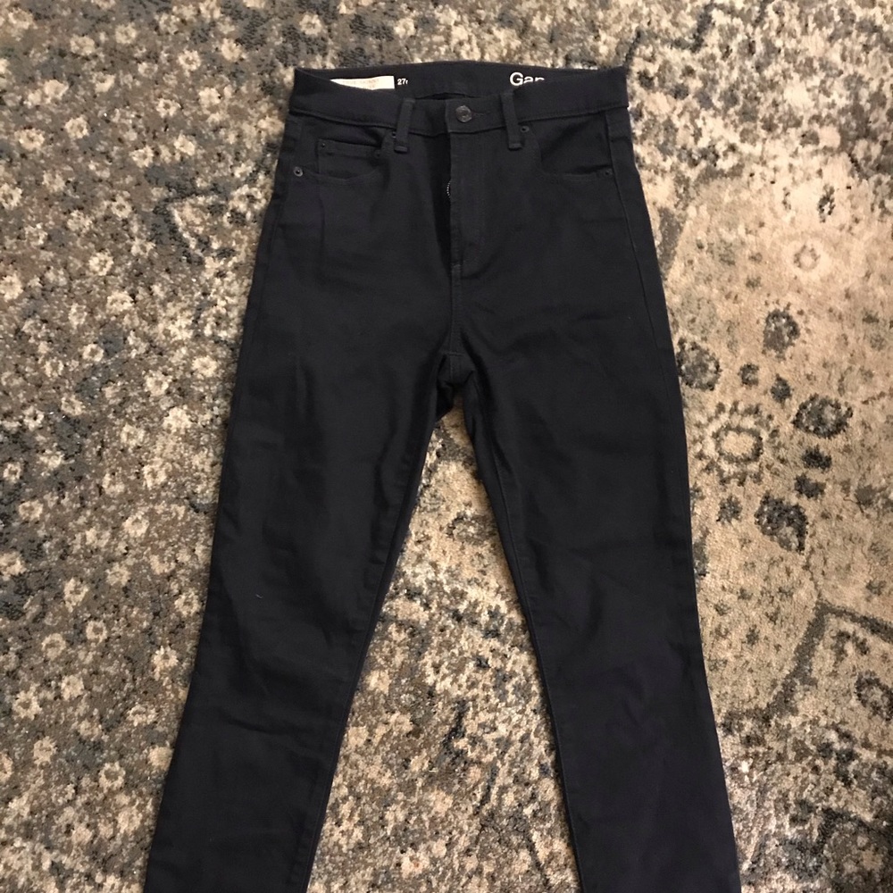 GAP Very Dark Blue Skinny Jeans